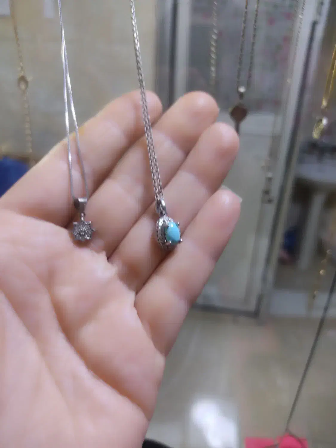 گردنبند نقره|جواهرات|کرج, کلاک نو|دیوار