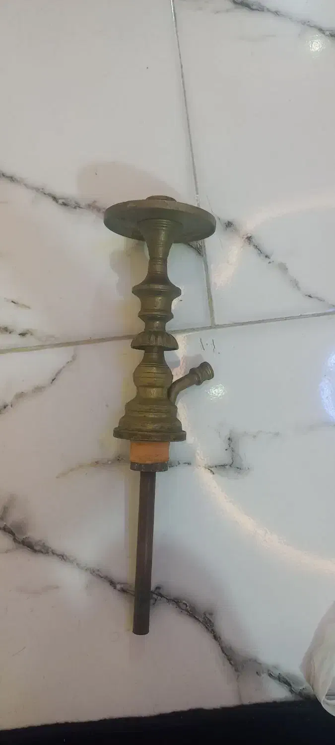 تنه قلیان برنجی|کلکسیون و سرگرمی|آزادشهر, |دیوار