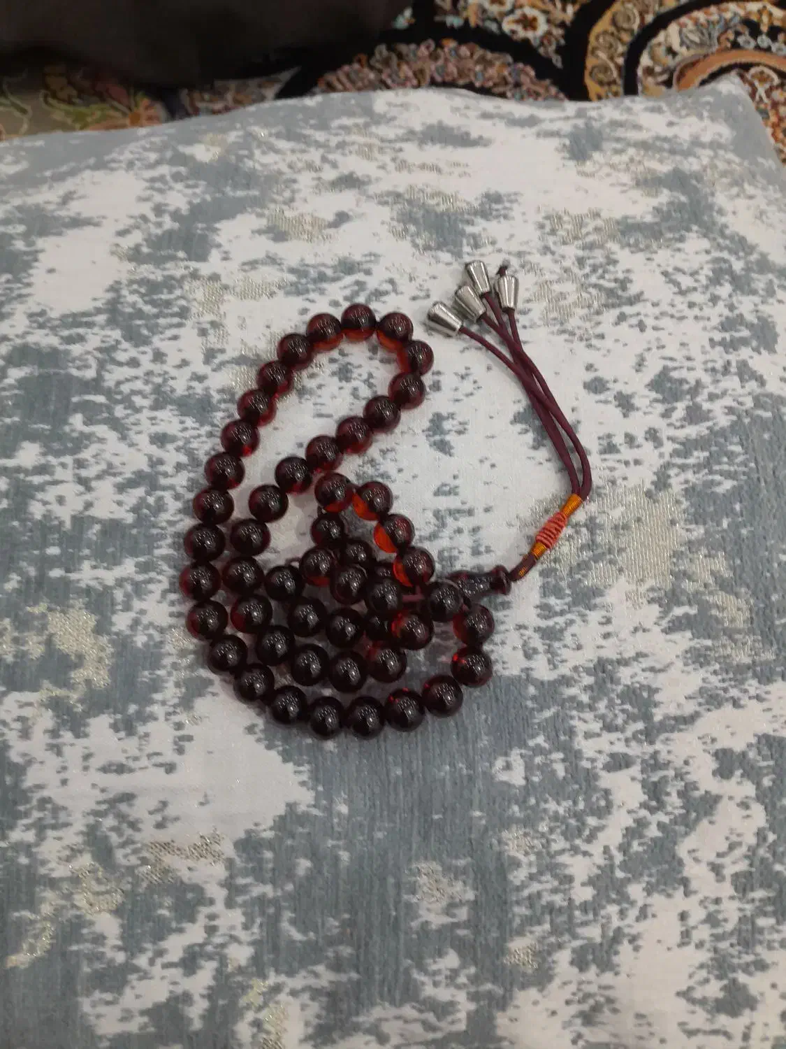 تسبیح سندلوس شرابی|بدلیجات|کرمانشاه, |دیوار