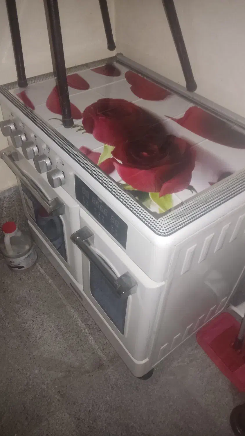 اجاق گاز طرح فر ۵ شعله -اکبند|اجاق گاز و لوازم برقی پخت‌وپز|هشتگرد, شهرک بوستان|دیوار