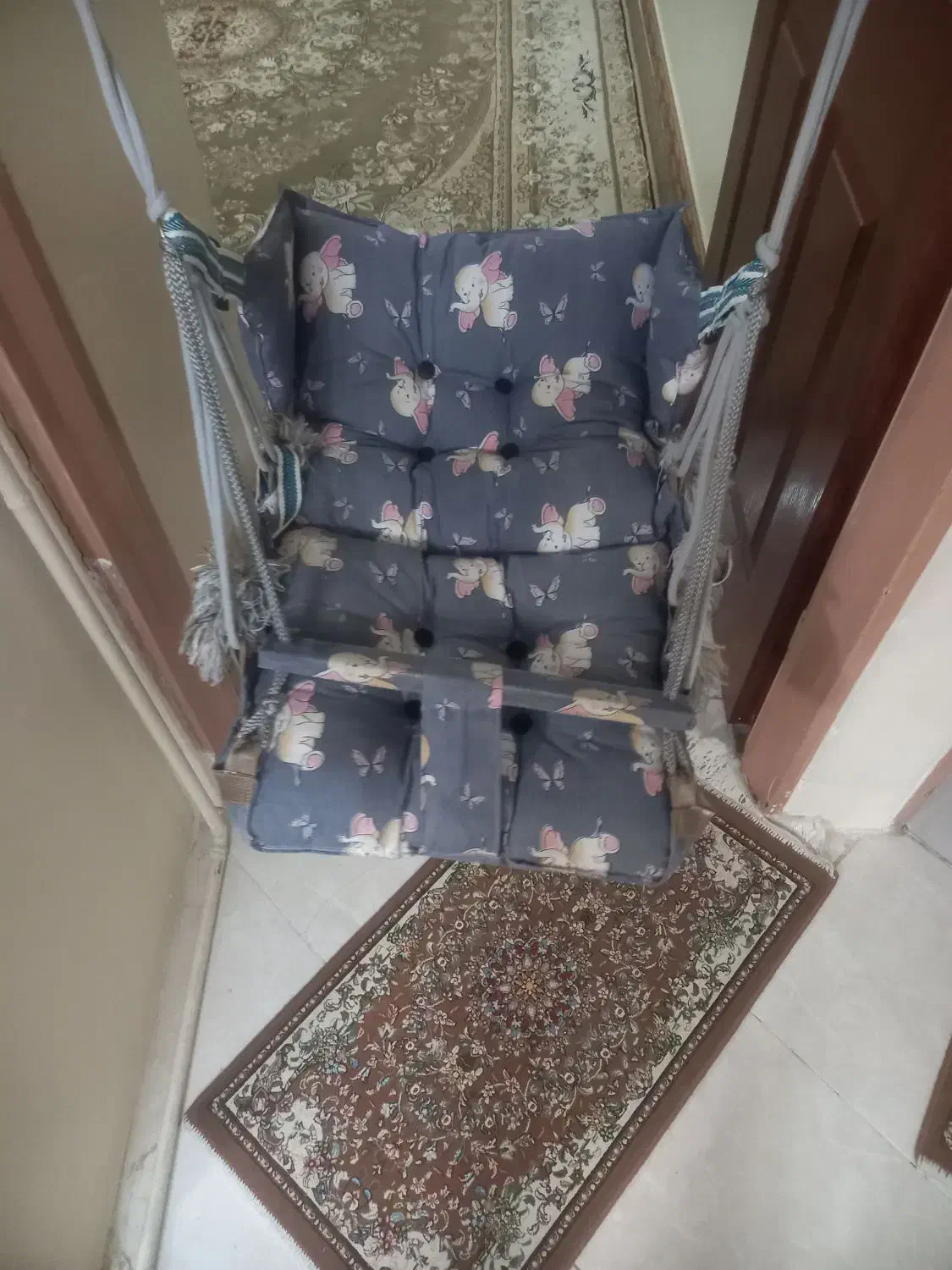 تاب پارچه ای و میله بارفیکس|اسباببازی|مشکیندشت, |دیوار