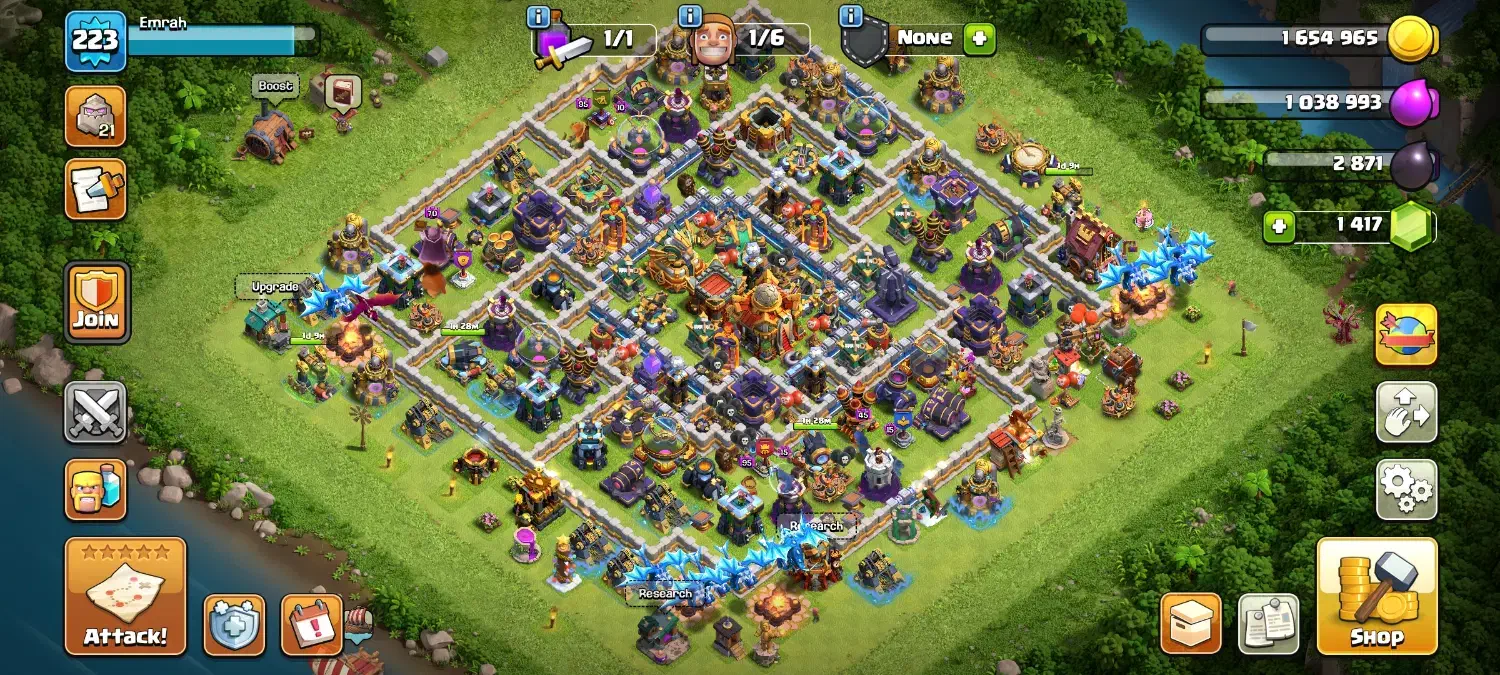 اکانت کلش آف کلنز|کنسول، بازی ویدئویی و آنلاین|تهران, اکباتان|دیوار