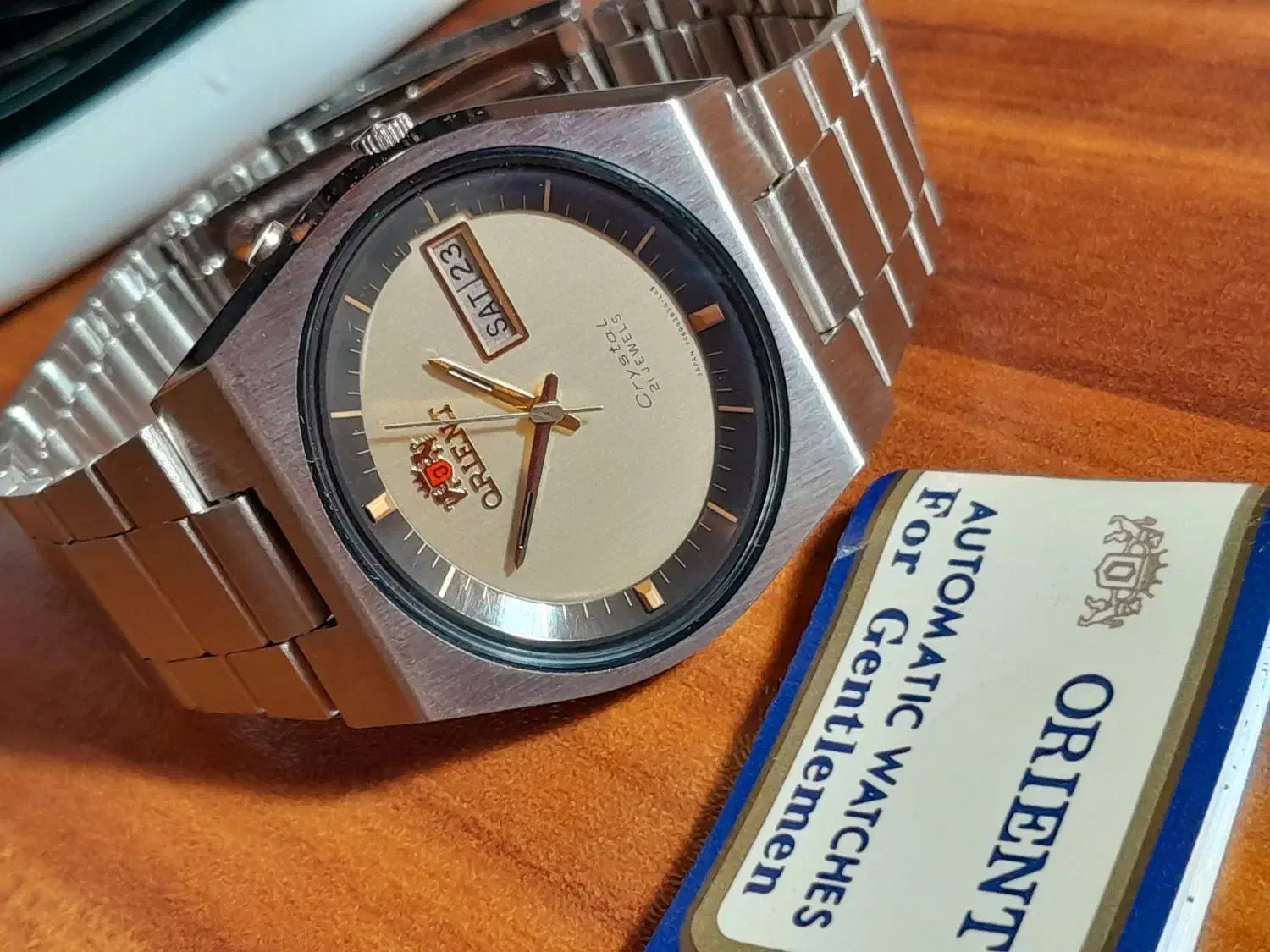 اورینت کلاهخود اتوماتیک عتیقه ۵۰ سال ۲۱جواهر آکبند|ساعت|تهران, فرمانیه|دیوار