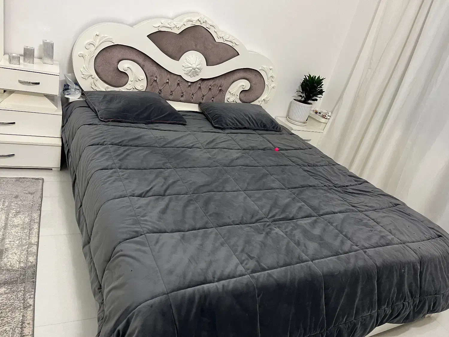 تخت وکمد دونفره|تخت و سرویس خواب|مشهد, الهیه|دیوار