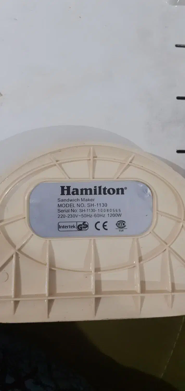 ساندویچ ساز برند همیلتون 1200ولت|سایر لوازم برقی|آستانه اشرفیه, |دیوار