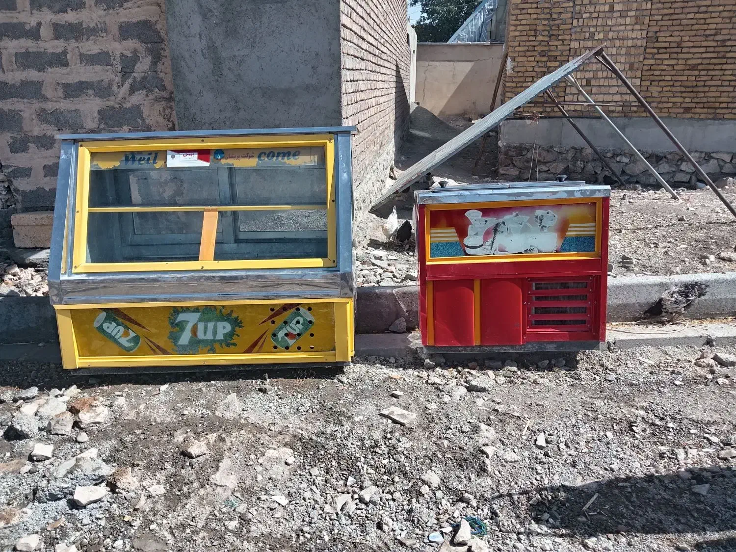 دو عدد یخچال|فروشگاه و مغازه|دهگلان, |دیوار