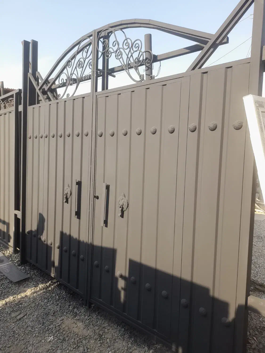 درب باغی حیاطی ویلایی40111hدروازه نفررو لنگه59911e|مصالح و تجهیزات ساختمان|کوهسار (البرز), |دیوار