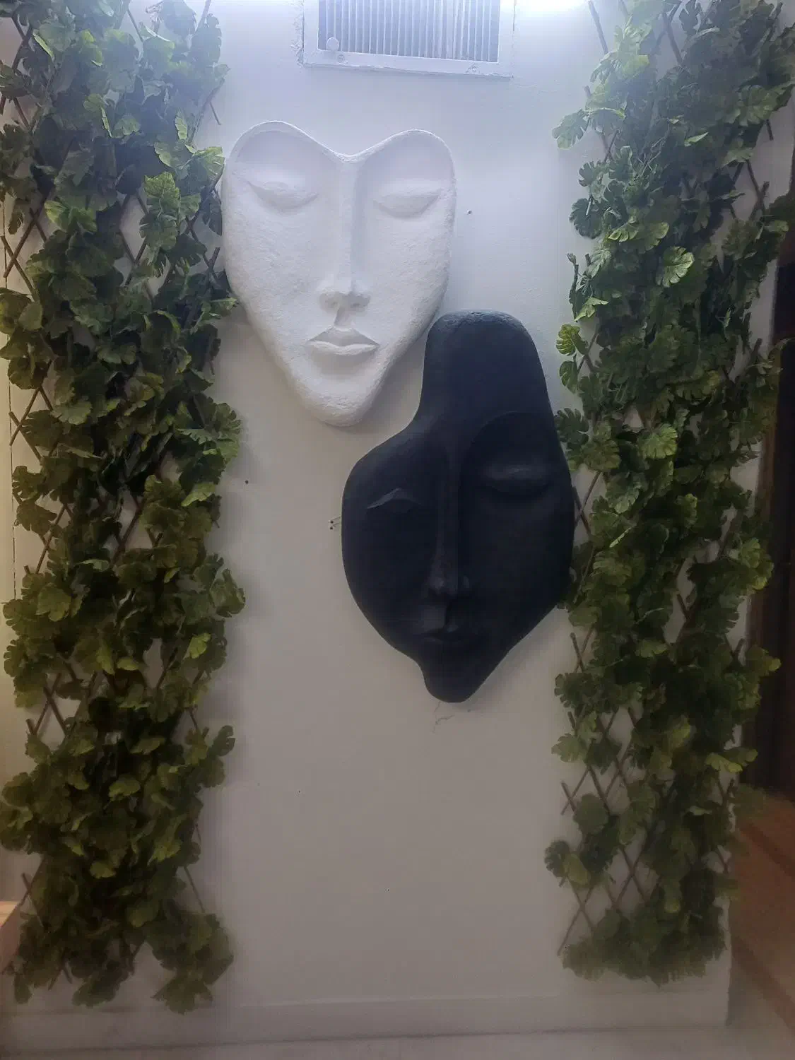 گرین وال،فنس چمنی،گرین وال آکاردئون چوبی برگ انجیر|گل مصنوعی|تهران, تهرانپارس غربی|دیوار