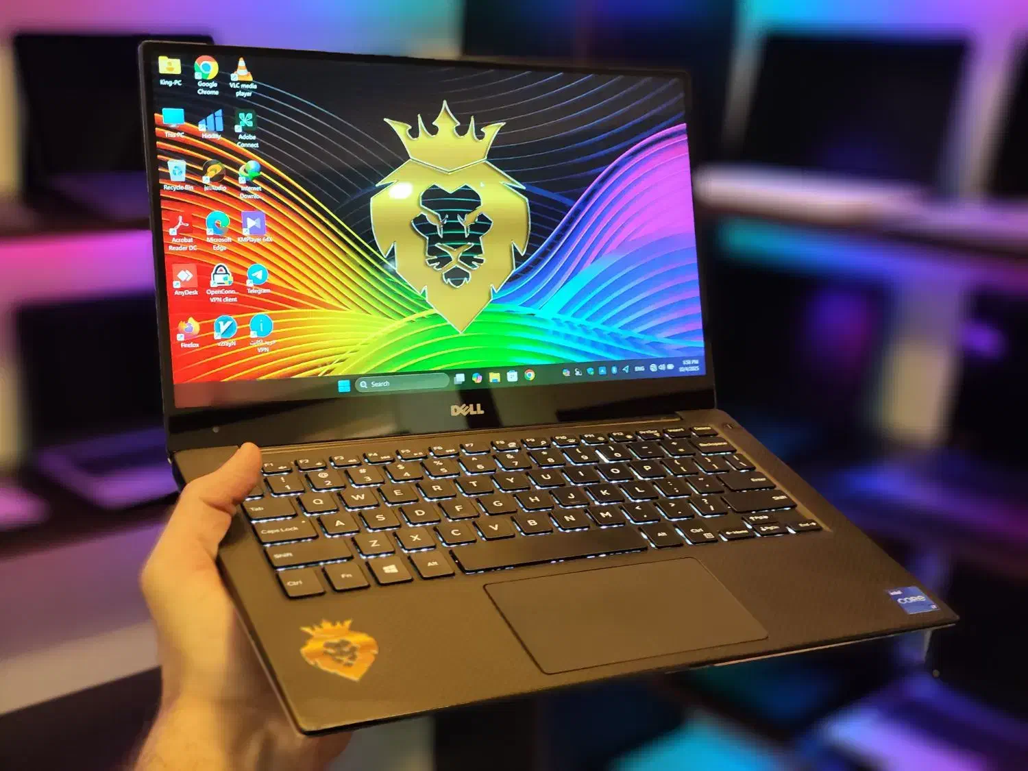 مینی ورق i7 رم 16 گرافیک آیریس 4K لمسی لوکس DELL|رایانه همراه|تهران, میدان ولیعصر|دیوار