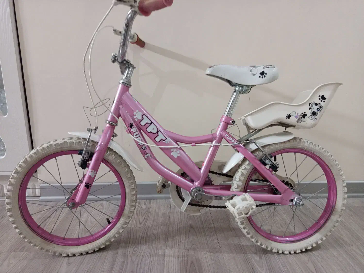 دوچرخه صورتی دخترانه TPT CYCLE مدل t16 m015|دوچرخه، اسکیت، اسکوتر|تهران, باغ خزانه|دیوار