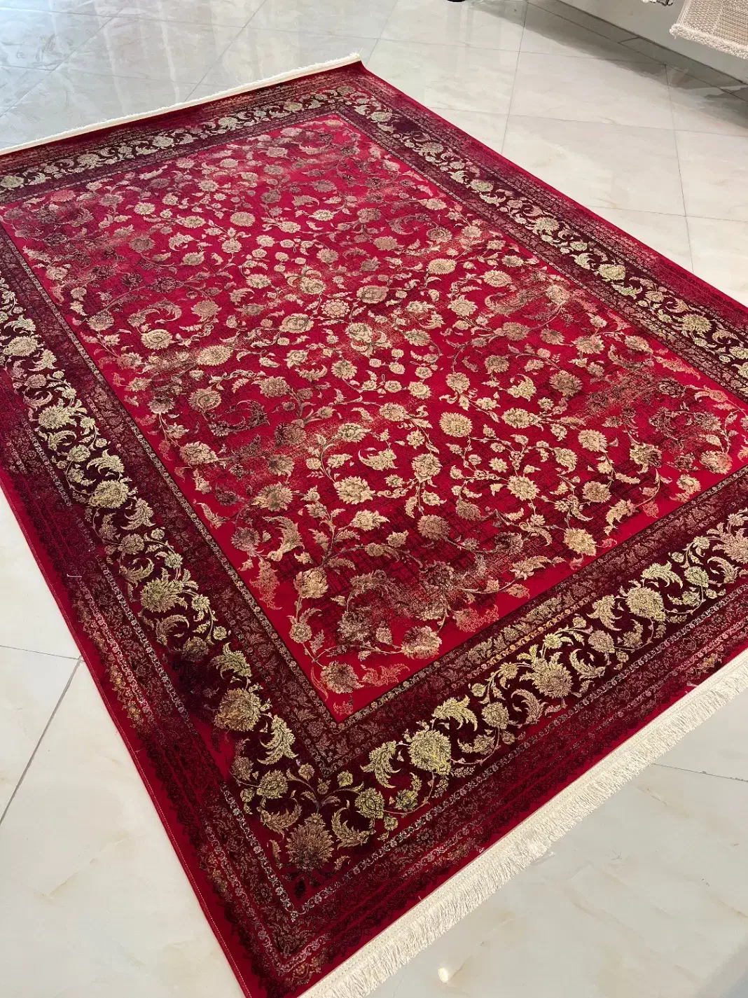 فروش اقساطی فرش ماشینی کاشان|فرش|آران و بیدگل, |دیوار