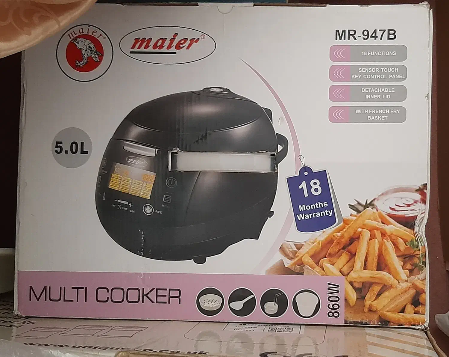 فروش فوری زیر قیمت بازار پلوپز چند کاره مایر آکبند|اجاق گاز و لوازم برقی پخت‌وپز|اصفهان, دانشگاه اصفهان|دیوار