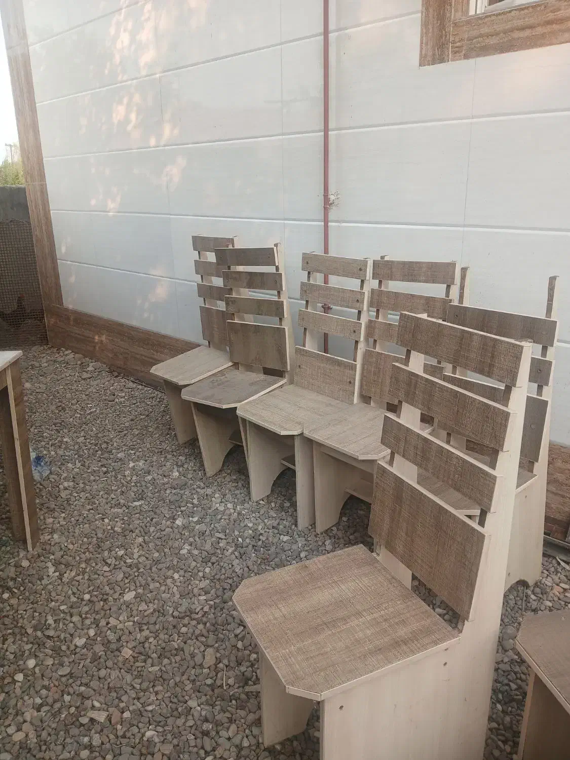 میز صندلی|میز و صندلی غذاخوری|سنگر, |دیوار