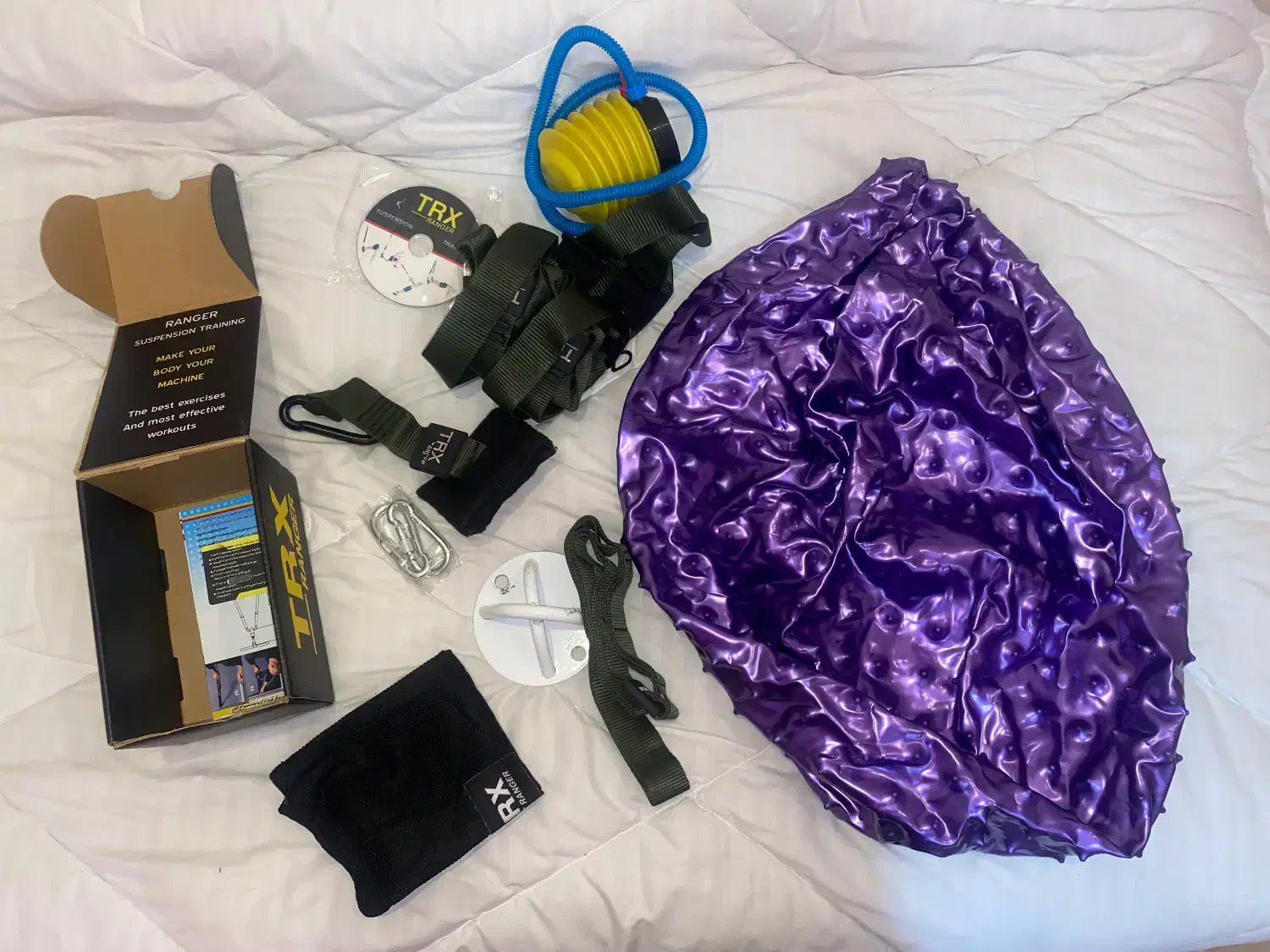 وسایل ورزشی توپ بادی و تی ار ایکس TRX|تجهیزات ورزشی|کرج, عظیمیه|دیوار