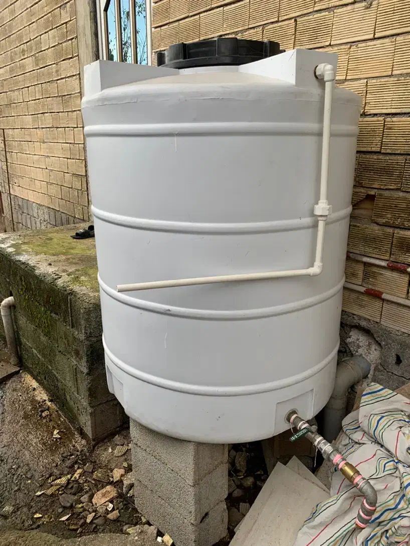 منبع آب خزر ایستاده 1000 لیتری|مصالح و تجهیزات ساختمان|تالش, طولارود|دیوار