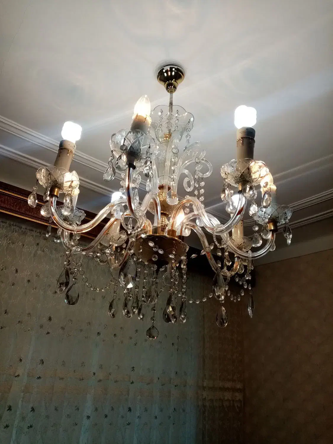 لوستر|لوستر و چراغ آویز|تبریز, |دیوار