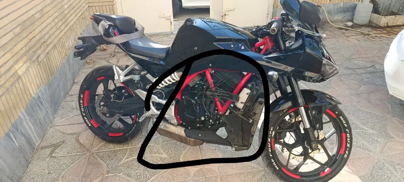 هیوسانگ اکسیو بنلی rs ns na cf نینجا|موتورسیکلت|تهران, فلاح|دیوار