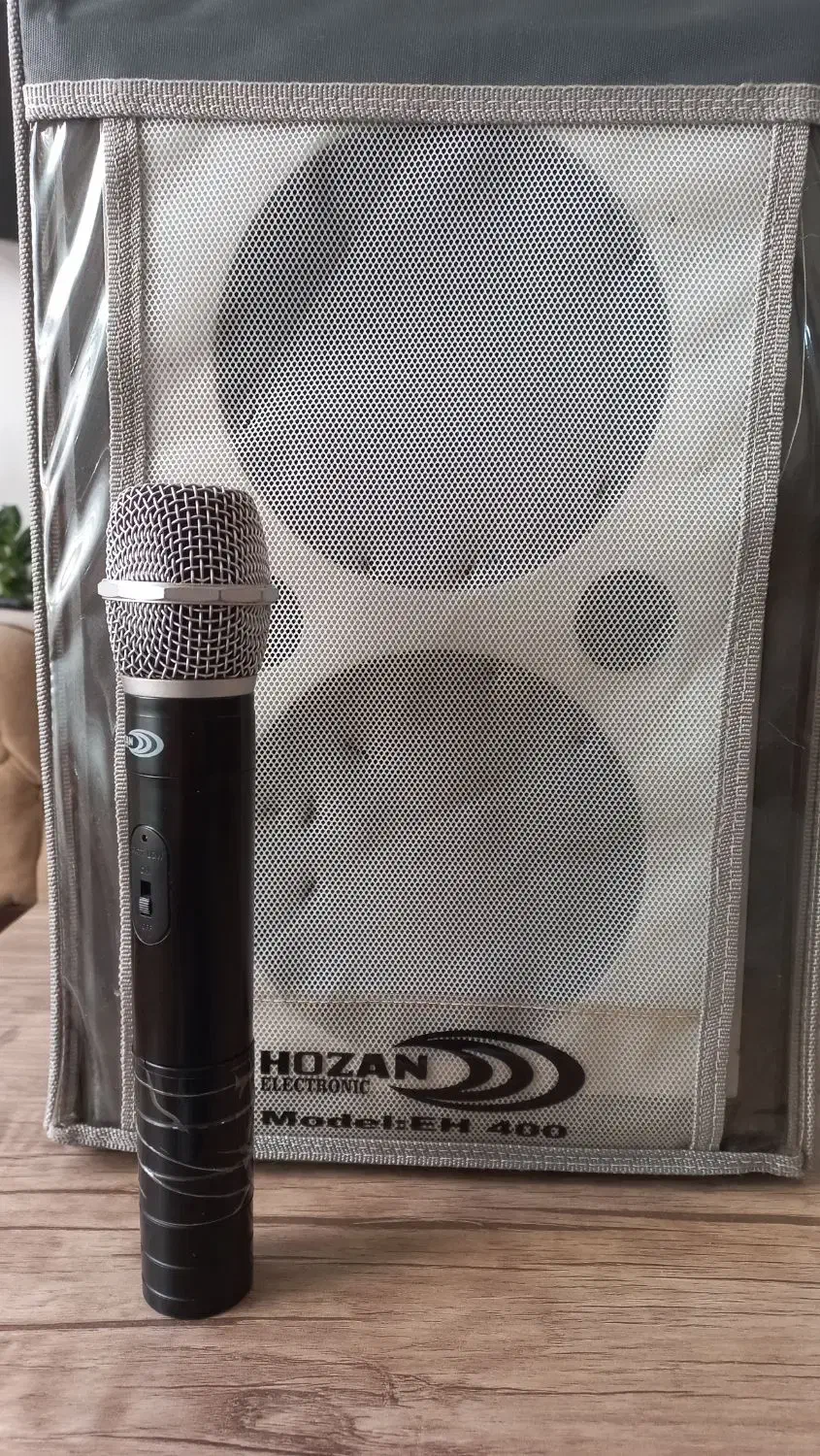 اکو همراه شارژی HOZAN - EH 400 با میکروفن بیسیم|سیستم صوتی خانگی|قم, شهرک مهدیه|دیوار