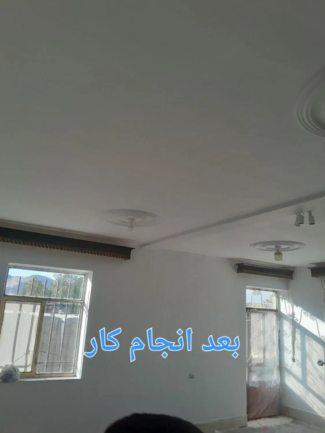 نقاشی ساختمان با بهترین کیفیت و طرح کاغذ دیواری|خدمات پیشه و مهارت|قروه, |دیوار