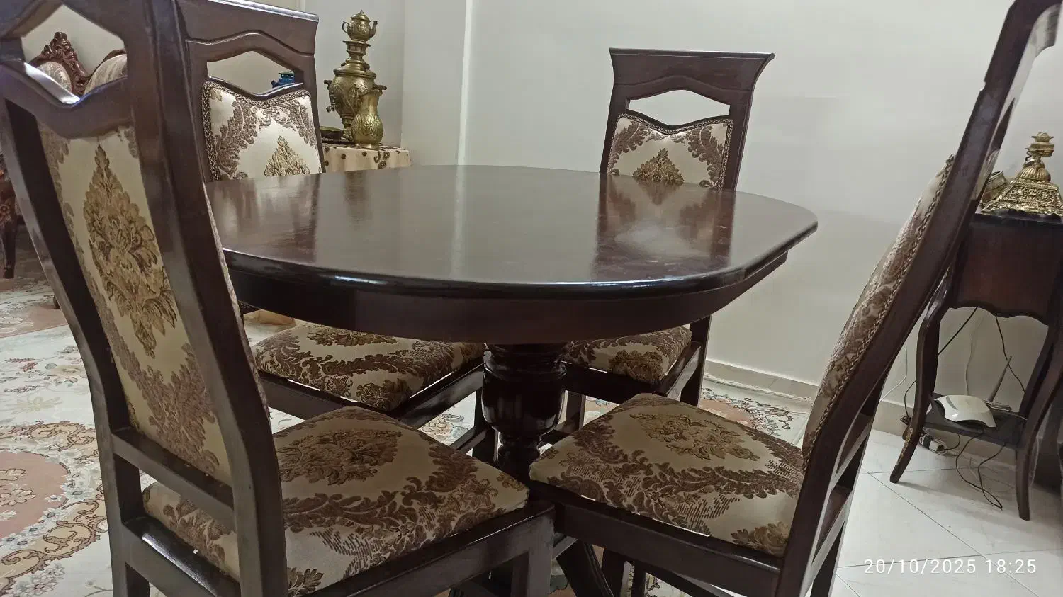 میز ناهارخوری 4 نفره مبلی|میز و صندلی غذاخوری|مشهد, رضاشهر|دیوار