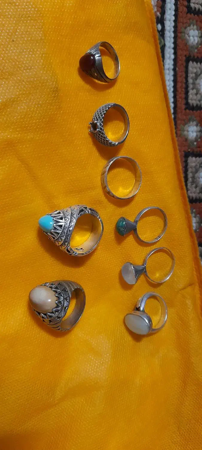 سکه و انگشتر نقره قدیمی|کلکسیون اشیاء عتیقه|مشهد, حسینآباد|دیوار