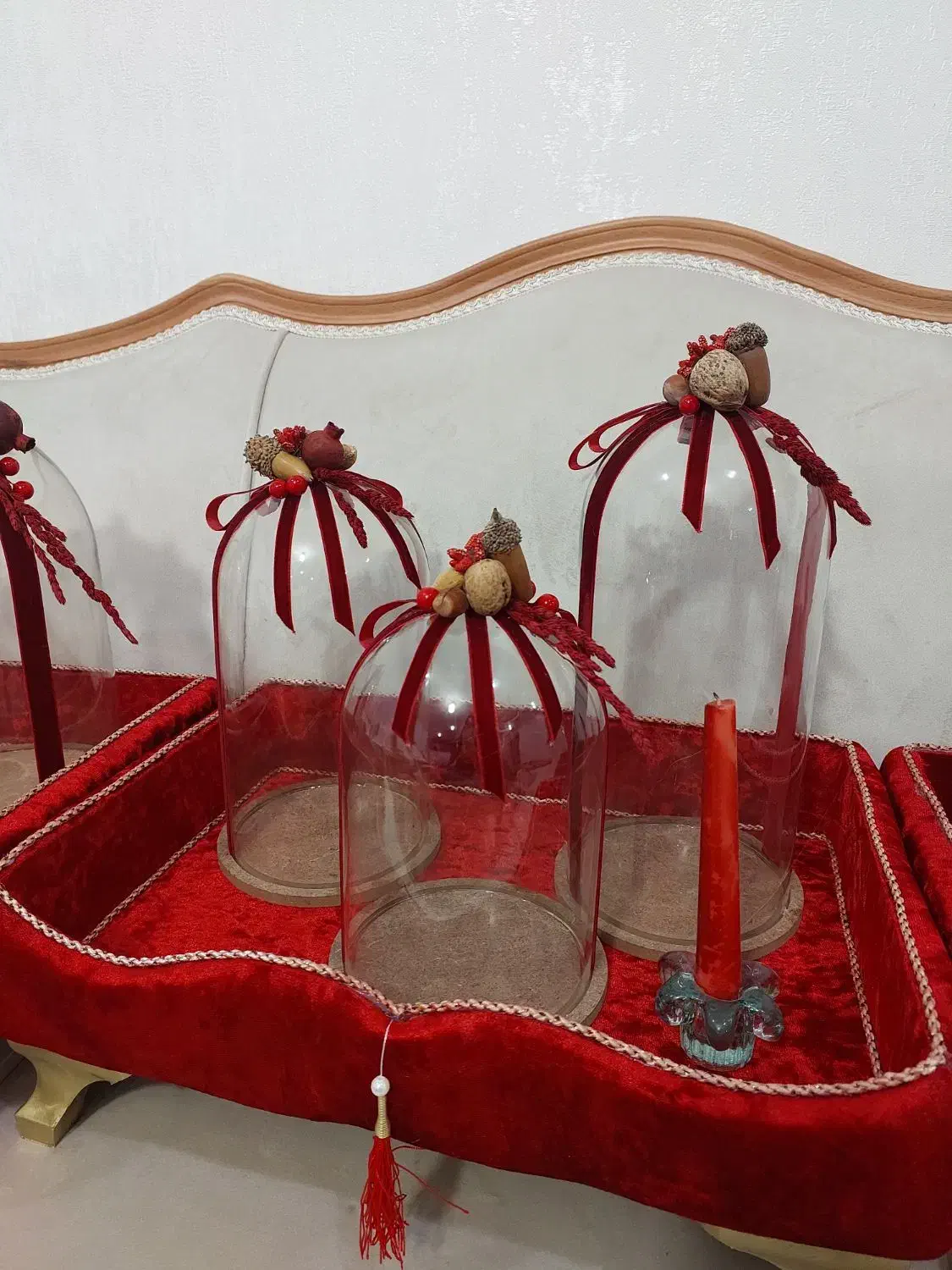 باکس آجیل یلدا.حضوری هم امکان پذیراست|صنایع دستی و سایر لوازم تزئینی|قیدار, |دیوار