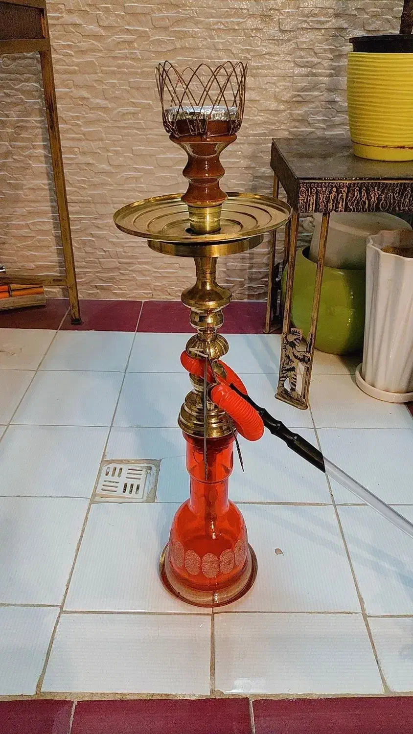 قلیان برنجی نو نو|کلکسیون و سرگرمی|بروجرد, |دیوار