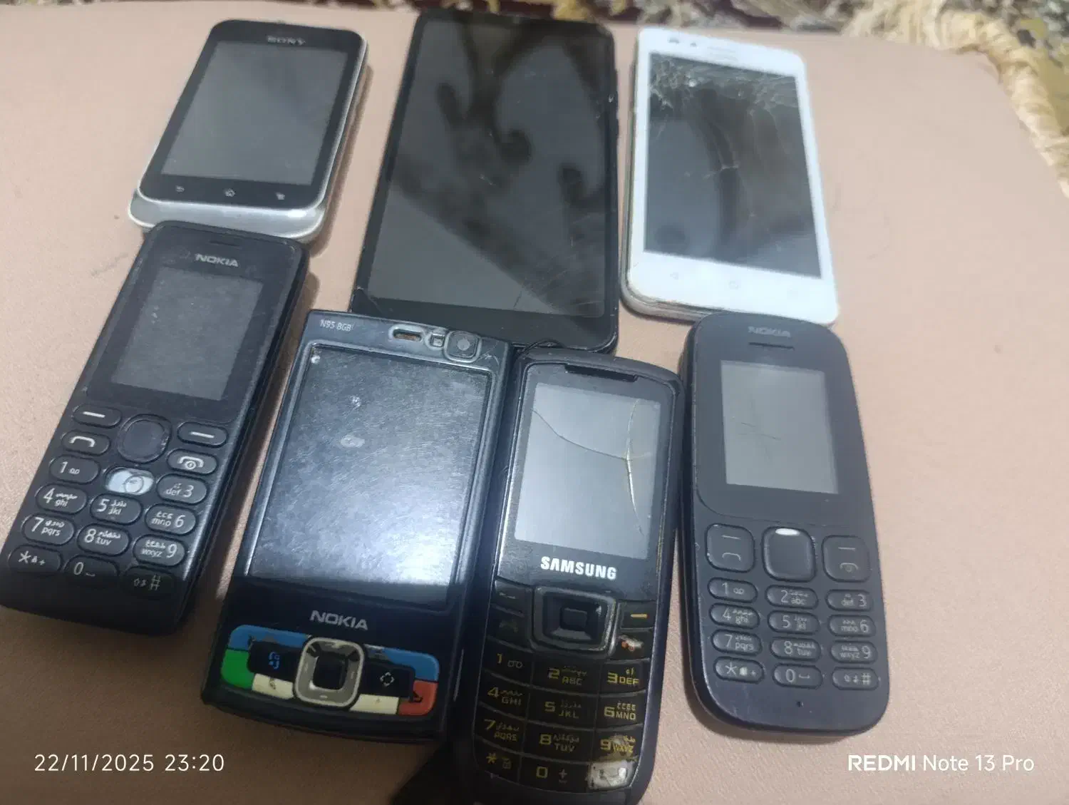 گوشی کارکرده با خرابی جزیی برای فروش|موبایل|یزد, |دیوار