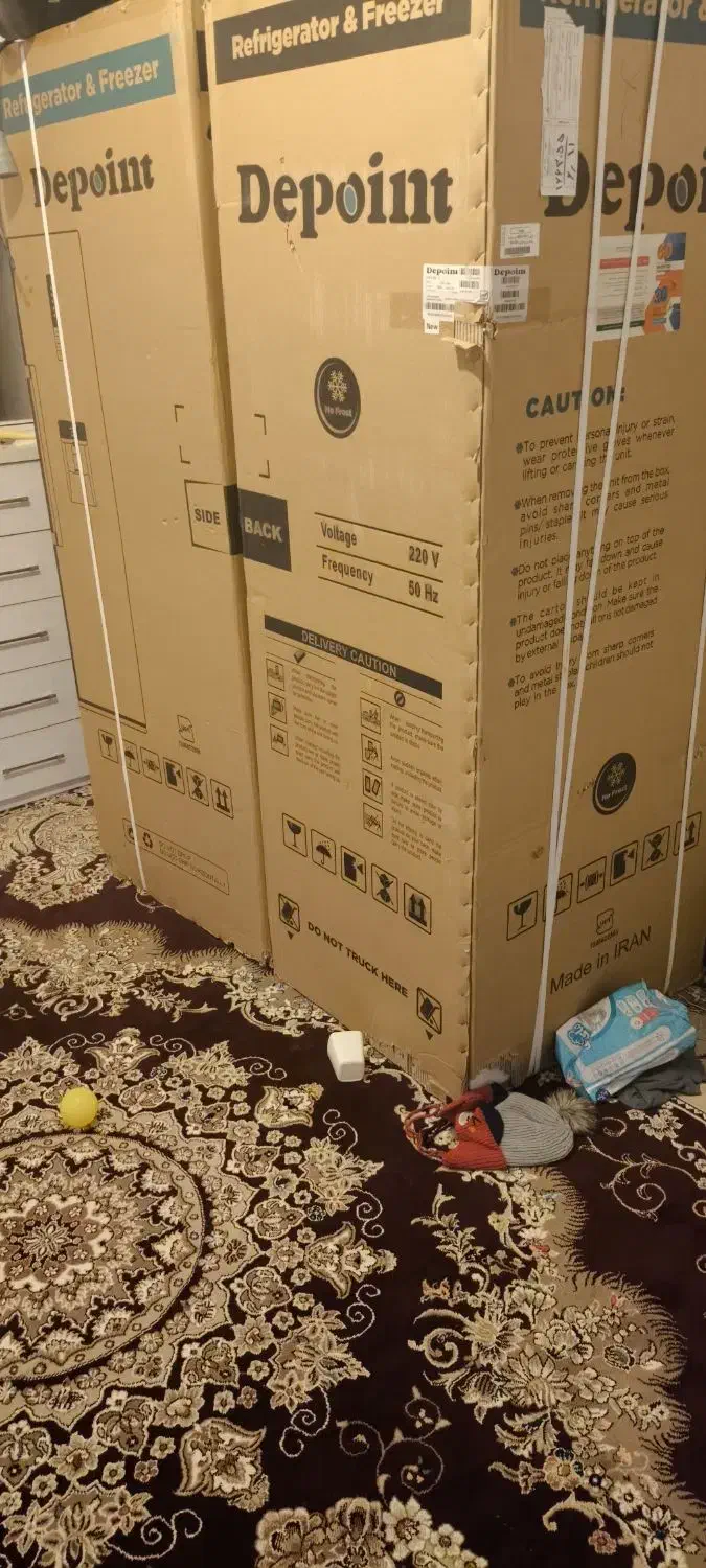 یخچال دو قلو ساید|یخچال و فریزر|هفدر, |دیوار