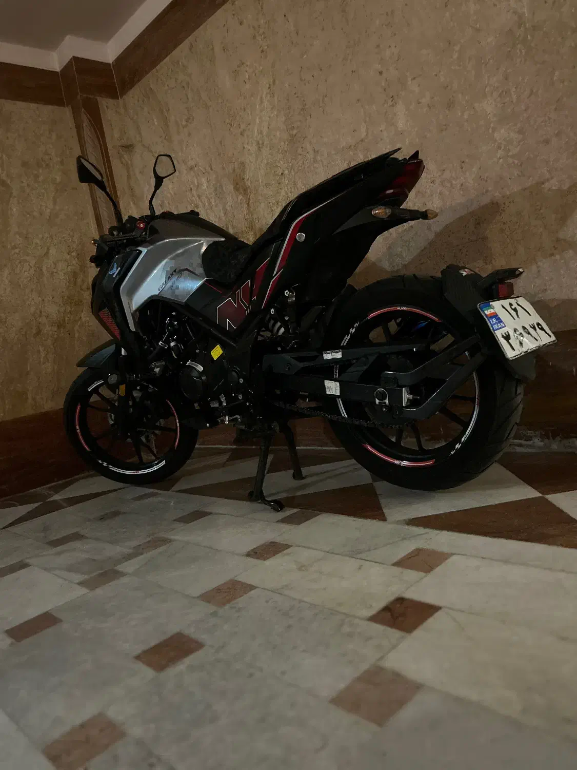 Na 180 مشکی|موتورسیکلت|تهران, مسعودیه|دیوار