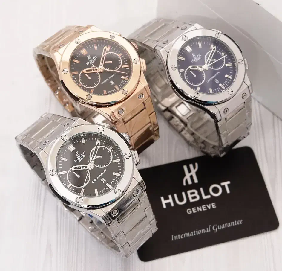 هابلوت مردانه طرح ۳ موتور بند استیل|ساعت|تهران, سلسبیل جنوبی|دیوار