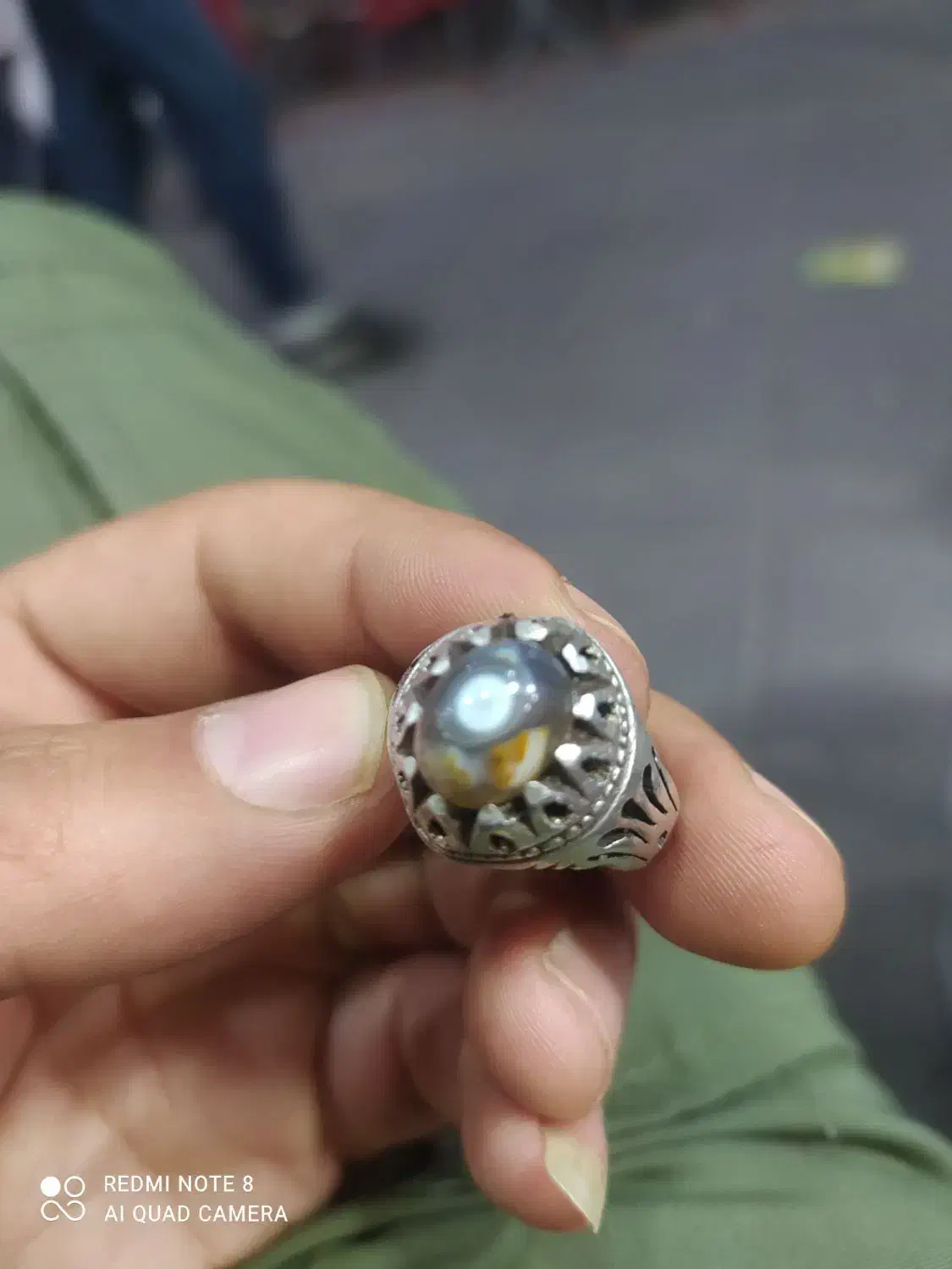 انگشتر باباقوری قدیمی|جواهرات|کرج, حصار|دیوار