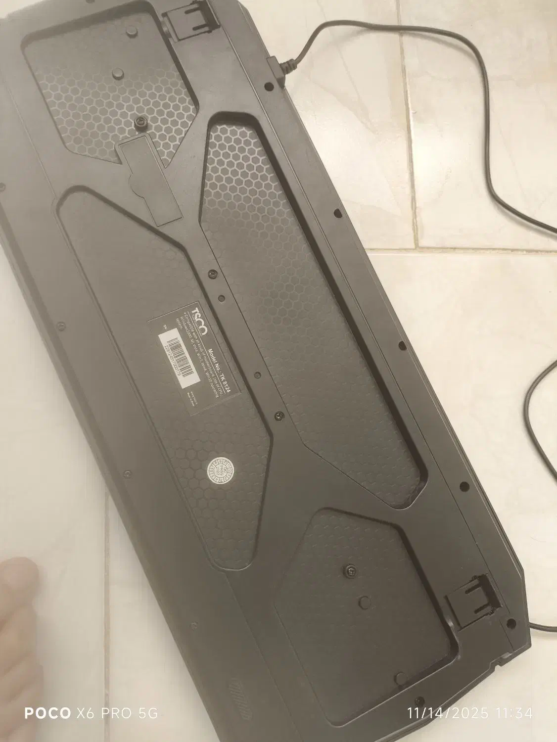 کیبورد تسکو مدل tk 8124|قطعات و لوازم جانبی رایانه|بیرجند, |دیوار