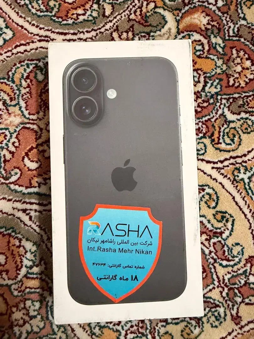 فوری ایفون ۱۶ ch مشکی|موبایل|تهران, امجدیه (خاقانی)|دیوار