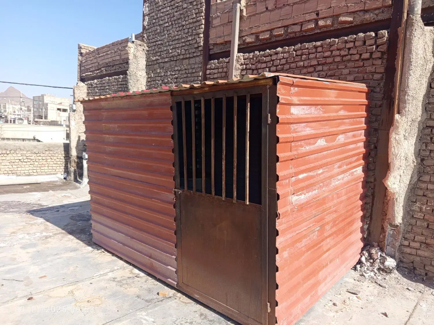 کانکس شش متری ورق ضخیم|مصالح و تجهیزات ساختمان|بیرجند, |دیوار