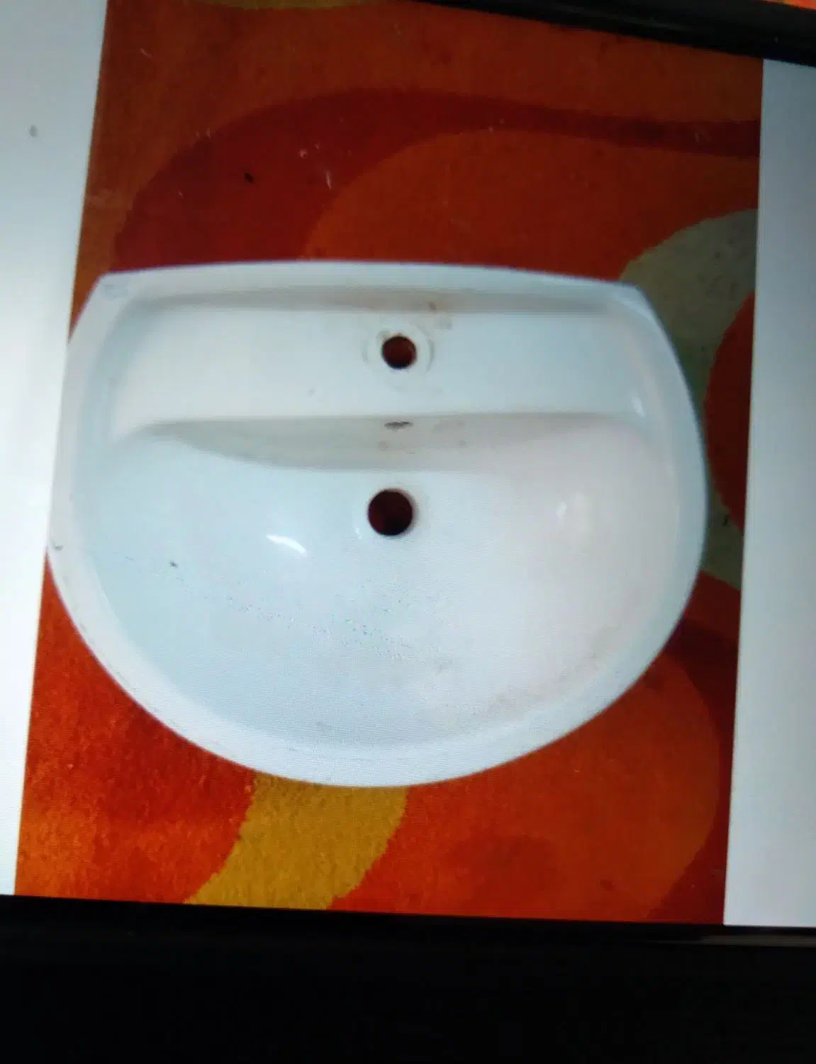 سنگ روشویی دو عدد|لوازم سرویس بهداشتی|کرمان, |دیوار