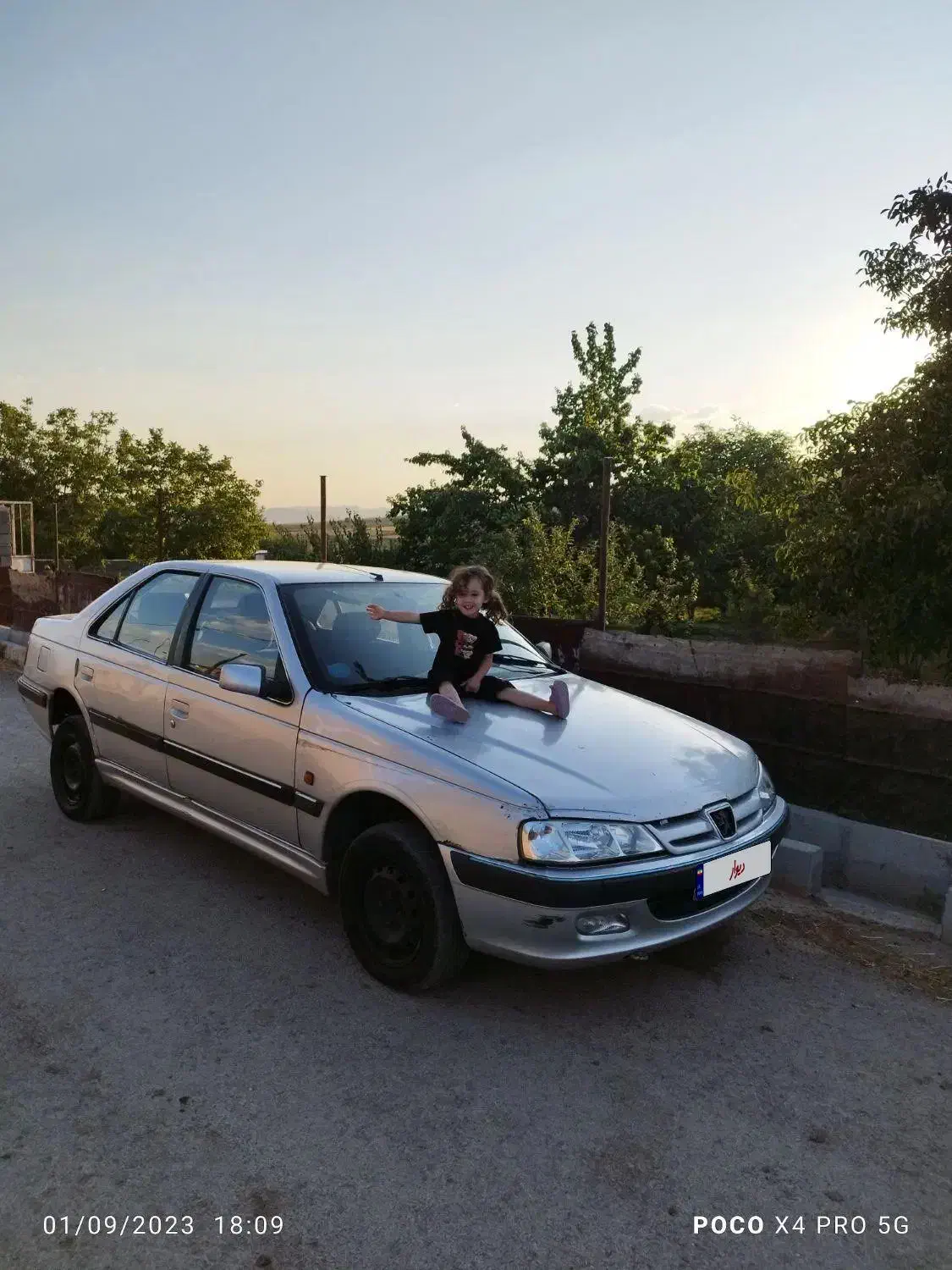 پژو پارس نقره‌ای  مدل ۸۴|خودرو سواری و وانت|زنجان, |دیوار