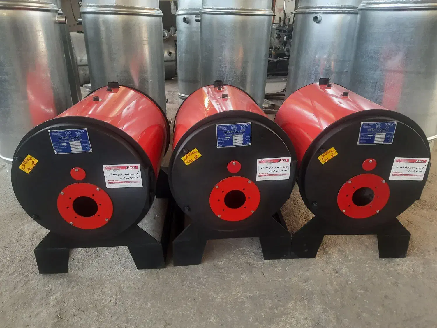 دیگ فولادی*دیگ شوفاژ*منبع دوجداره*منبع کوئلدار|آبگرمکن، پکیج، شوفاژ|بابکان, |دیوار