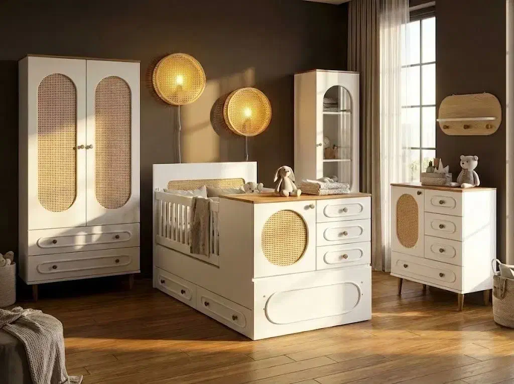 سرویس نوزاد حصیری|تخت و سرویس خواب|چهاردانگه (تهران), |دیوار