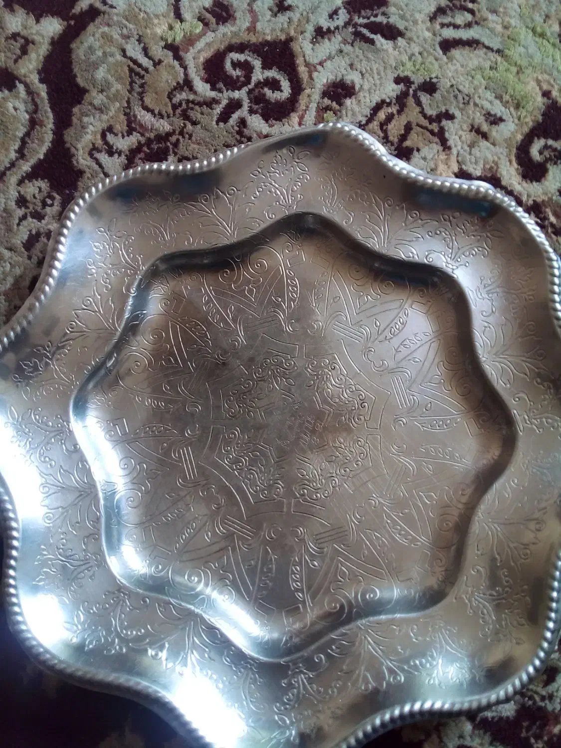 سینی تزئینی|کلکسیون اشیاء عتیقه|کوهیخیل, |دیوار