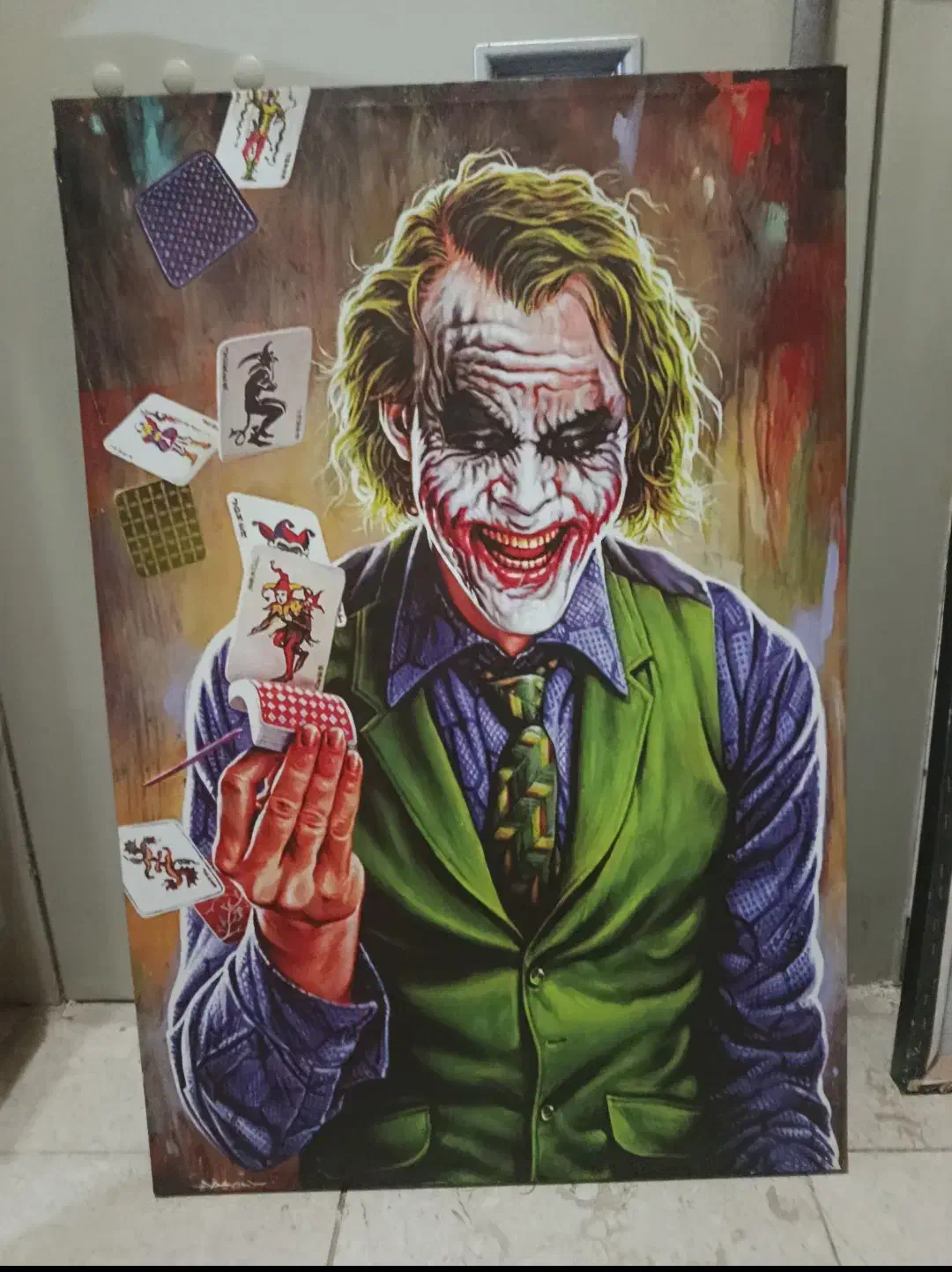 انواع تابلو های جوکر در جنس های مختلف|تابلو، نقاشی، عکس|شاهین‌شهر, فیض|دیوار