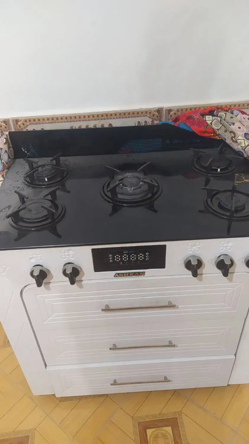 اجاق گاز ۵شعله|اجاق گاز و لوازم برقی پختوپز|قزوین, |دیوار