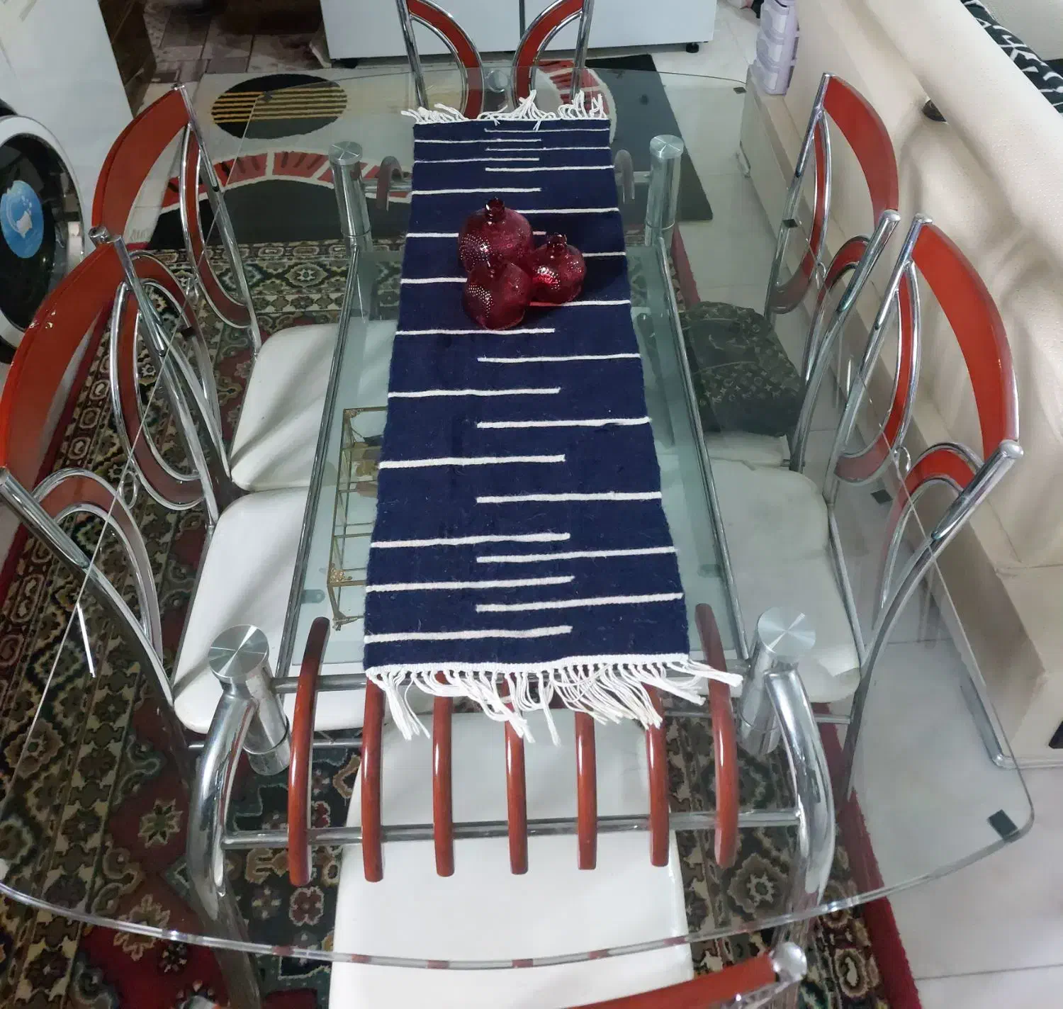 میز ناهارخوری خوری|میز و صندلی غذاخوری|ساری, |دیوار