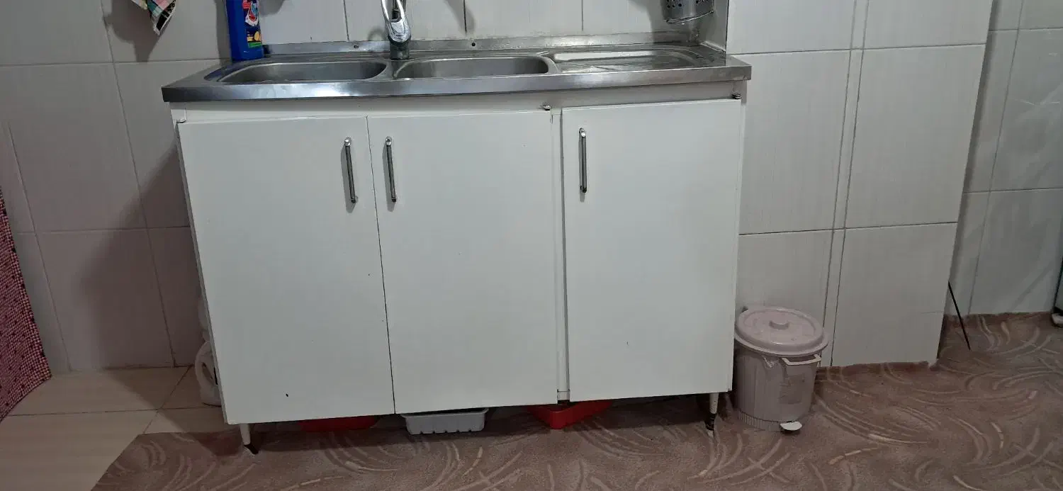 سینک آبچکان کابینت زیر ظرفشویی|آبچکان و نظمدهنده ظروف|زنجان, |دیوار