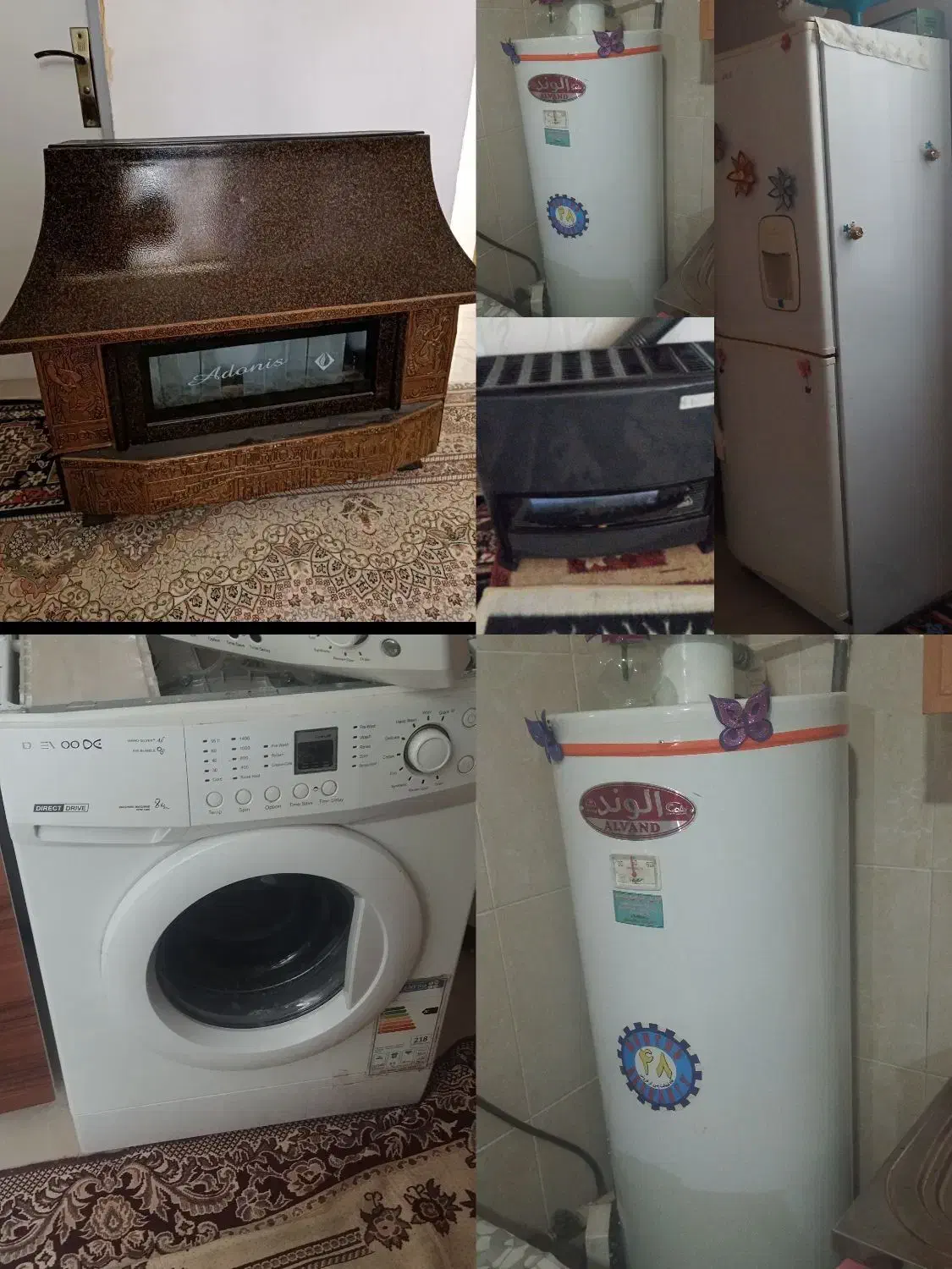 تعمیر بخاری یخچال آبگرمکن و لباسشویی|خدمات پیشه و مهارت|کرمانشاه, |دیوار