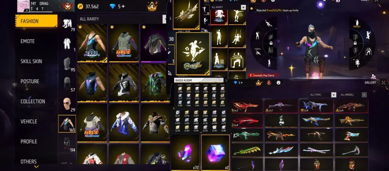 اکانت فری فایر|کنسول، بازی ویدئویی و آنلاین|تهران, سلسبیل جنوبی|دیوار