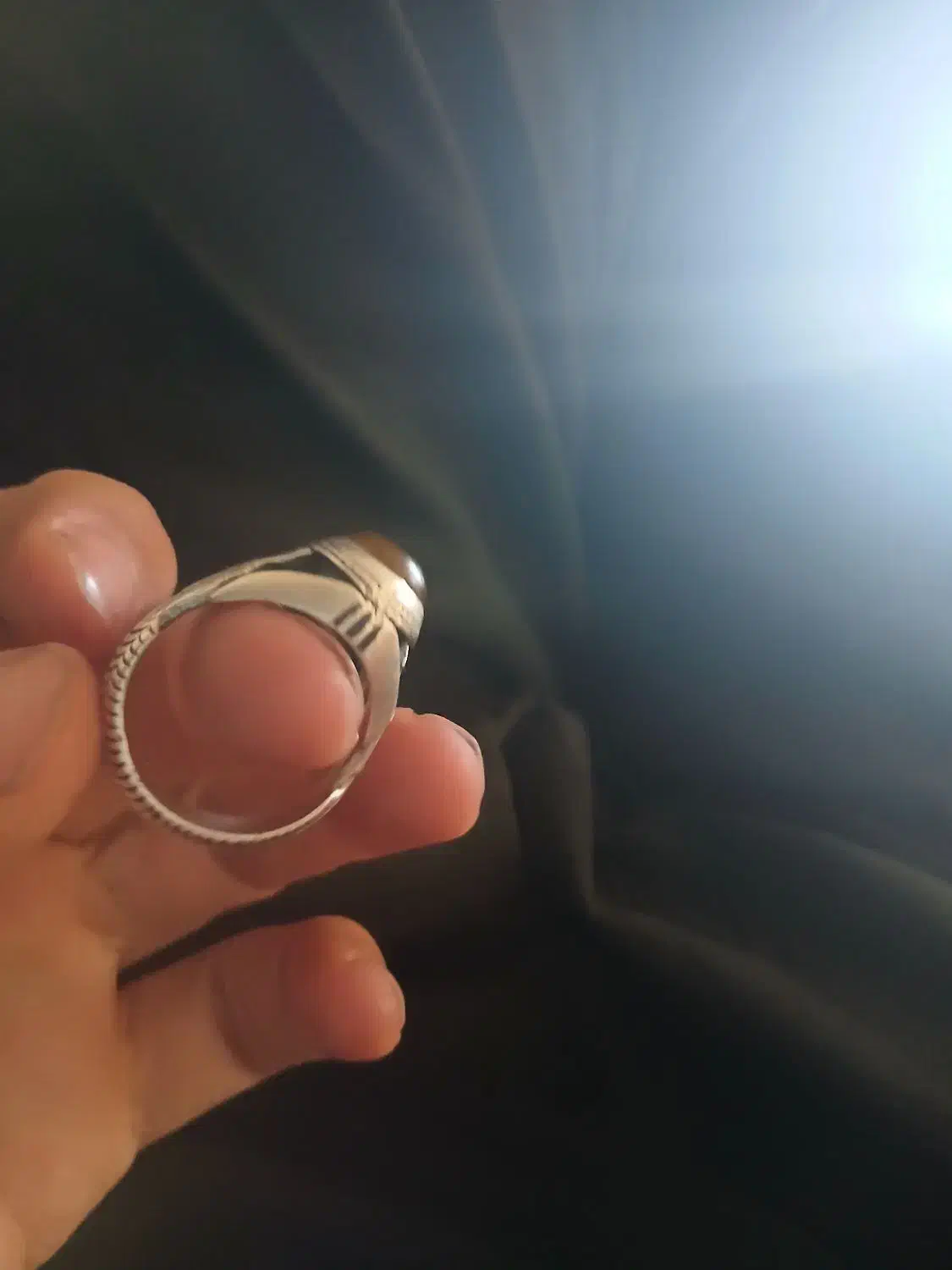 انگشتر قدیمی ژیر خاکی|جواهرات|نورآباد, |دیوار