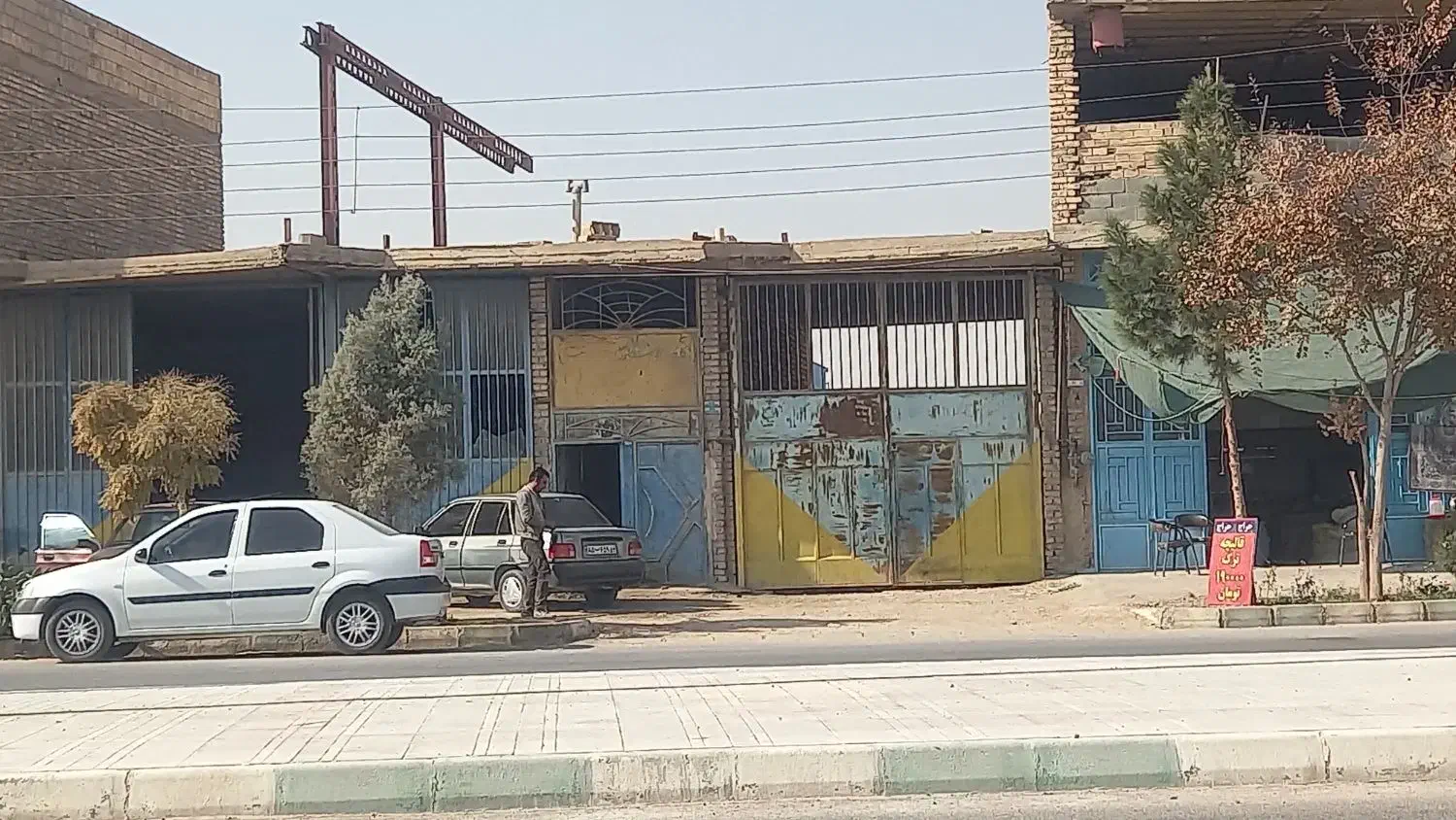 زمین دیوارکشی مناسب سوله به همراه کارگاه|فروش زمین و ملک کلنگی|اصفهان, قهاب جنوبی|دیوار