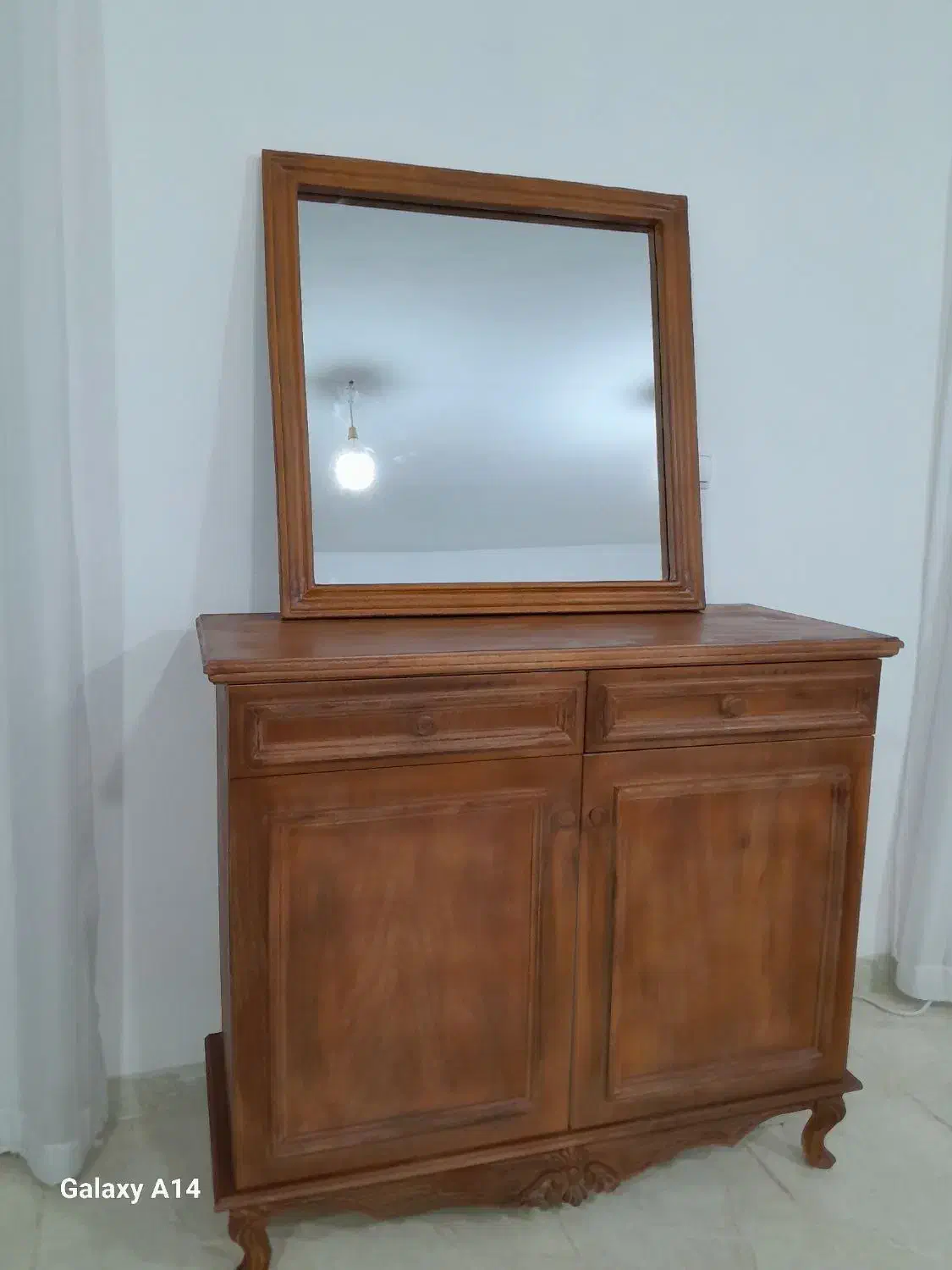 اینه و کنسول با چوب سند بلاست نو نو|بوفه، ویترین، کنسول|مریوان, |دیوار