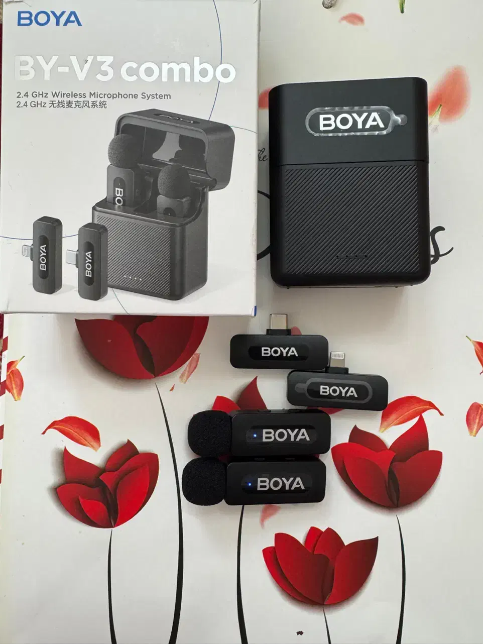 میکروفن یقه ای بویا BOYA فوق کیفیت|صوتی و تصویری|قم, امامزاده ابراهیم|دیوار